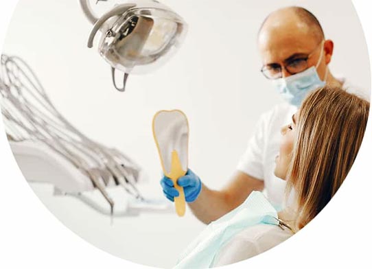 dentista e paziente