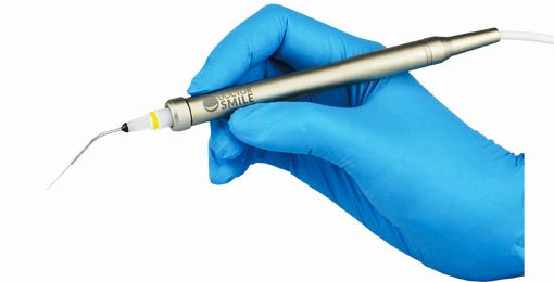 manipolo laser dentale